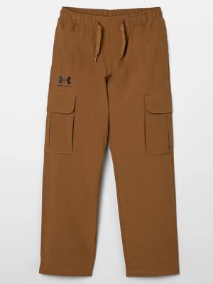 Spodnie treningowe Under Armour brązowy