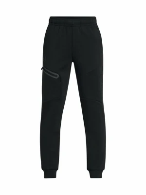 Spodnie treningowe Under Armour czarny melanż
