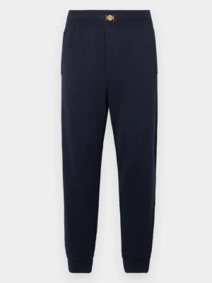 Spodnie treningowe Versace granatowy