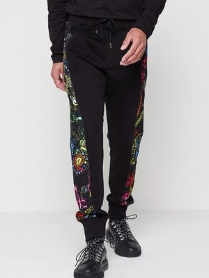 Spodnie treningowe Versace Jeans Couture czarny