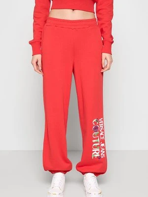 Spodnie treningowe Versace Jeans Couture czerwony