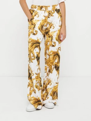 Spodnie treningowe Versace Jeans Couture biały
