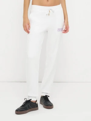 Spodnie treningowe Versace Jeans Couture biały
