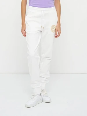 Spodnie treningowe Versace Jeans Couture biały