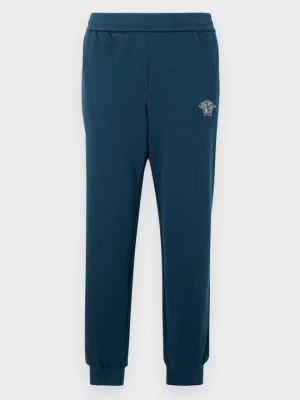 Spodnie treningowe Versace niebieski denim