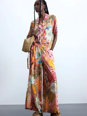 Spodnie tropikalne Desigual