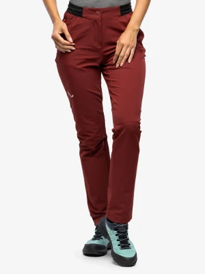 Spodnie turystyczne damskie Salewa Pedroc 2 DST Regular Pant - syrah