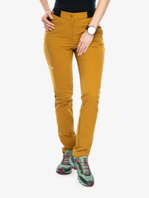 Spodnie turystyczne damskie Salewa Pedroc 4 DST Regular Pant - golden brown