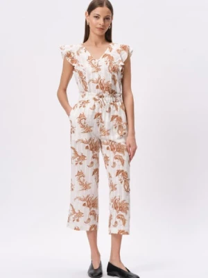 Spodnie typu culotte z nadrukiem paisley Greenpoint