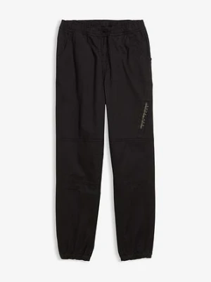 Spodnie typu loose fit z podszewką z dżerseju bonprix