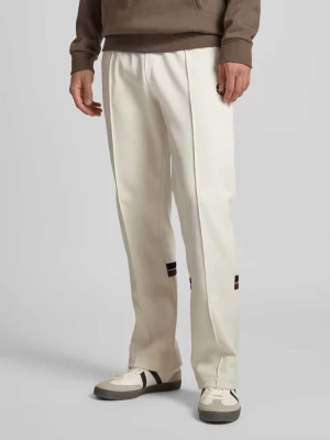 Spodnie typu track pants o kroju regular fit z przyszytym kantem Sergio Tacchini