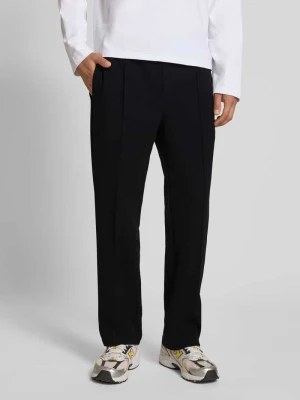 Spodnie typu track pants o kroju relaxed fit z elastycznym pasem model ‘Ken’ Weekday