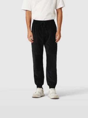 Spodnie typu track pants z sztruksu IRO Czarny