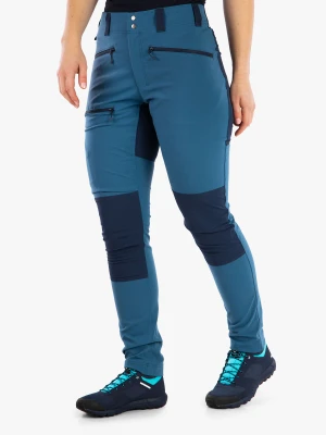 Spodnie w góry damskie Haglofs Mid Slim Pant - dark ocean/tarn blue