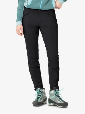 Spodnie w góry damskie Norrona Falketind Flex1 Rugged Slim Pants - caviar black