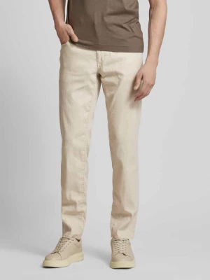 Spodnie w jednolitym kolorze model ‘CADIZ’ BRAX