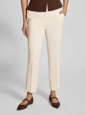 Spodnie w kant z elastycznym pasem model ‘Philomena’ Joop!