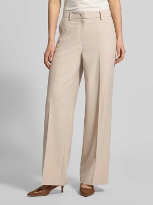 Spodnie w kant z lamowanymi kieszeniami z tyłu MORE & MORE