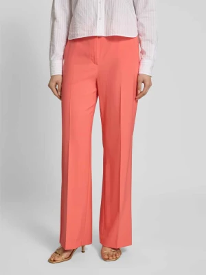 Spodnie w kant z mieszanki wiskozy comma