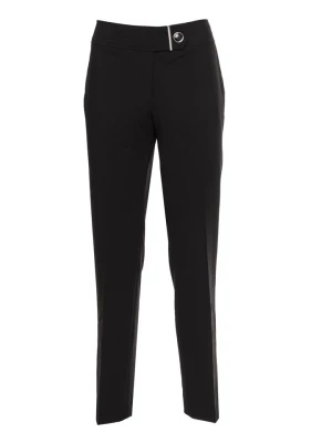 Calvin Klein Spodnie w kolorze czarnym rozmiar: 40