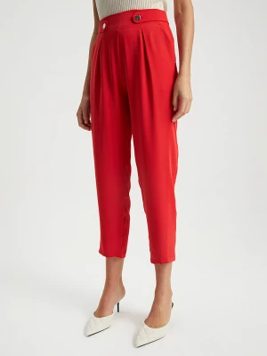 BGN Spodnie w kolorze czerwonym rozmiar: 36