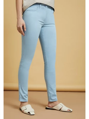 STEFANEL Spodnie w kolorze jasnoniebieskim rozmiar: 40
