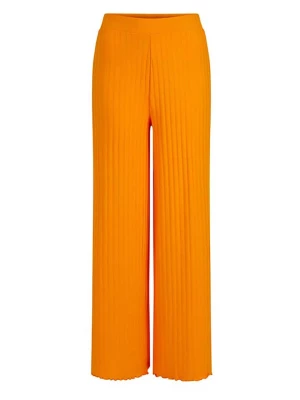 Rich & Royal Spodnie w kolorze pomarańczowym rozmiar: S