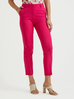 BGN Spodnie w kolorze różowym rozmiar: 34
