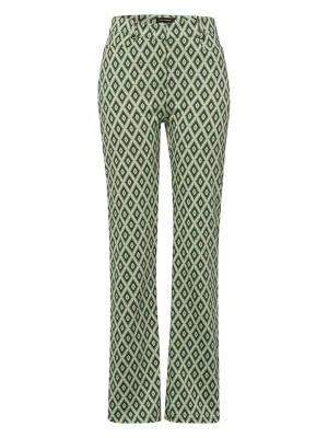 More & More Spodnie w kolorze zielonym rozmiar: 34
