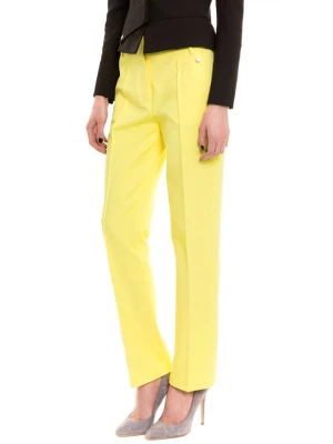 Simple Spodnie w kolorze żółtym rozmiar: XS