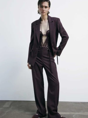 Spodnie w kratę PATRIZIA PEPE