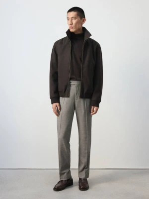 TROUSERS ERNEST beżowy - Mężczyzna - MANGO MAN