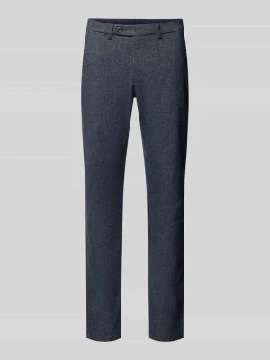 Spodnie w kroju modern fit z kieszeniami bocznymi Bugatti Królewski niebieski