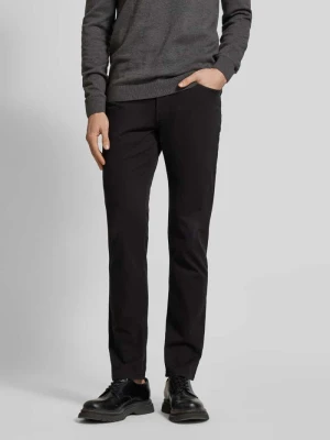 Spodnie w kroju regular fit, w stylu 5‑kieszeniowym Christian Berg Men