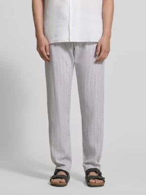 Spodnie w kroju regular fit z mieszanki lnu i wiskozy MCNEAL