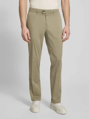 Spodnie w kroju regular fit z tylną kieszenią model 'Evans' BRAX