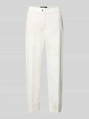 Spodnie w kroju relaxed fit z wpuszczanymi kieszeniami Marc Cain
