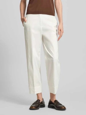 Spodnie w kroju relaxed fit z wpuszczanymi kieszeniami Marc Cain