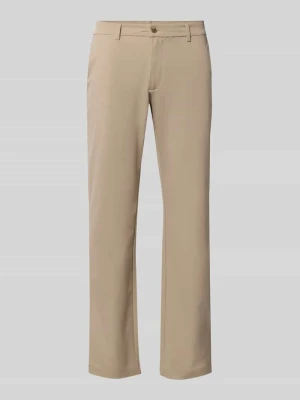 Spodnie w kroju slim fit z kieszeniami z tyłu MCNEAL