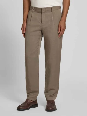 Spodnie w kroju slim fit z kieszeniami z tyłu Roy Robson