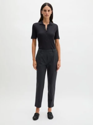 Spodnie w prążki model Malin slim Marc O'Polo modrá