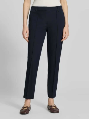 Spodnie w skróconym kroju z pionowymi przeszyciami Christian Berg Woman Selection