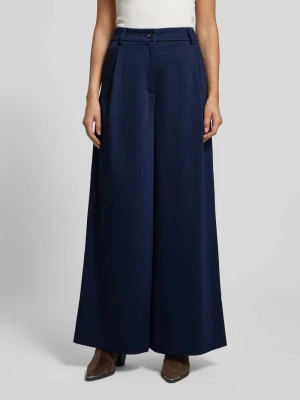 Spodnie w stylu Marleny Dietrich o luźnym kroju z dodatkiem wiskozy Essentiel Antwerp