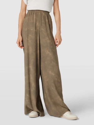 Spodnie w stylu Marleny Dietrich z efektem batiku model ‘WINDY’ drykorn