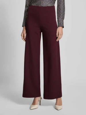 Spodnie w stylu Marleny Dietrich z mieszanki wiskozy z kieszeniami z tyłu model ‘KIMBERLEY’ SEDUCTIVE