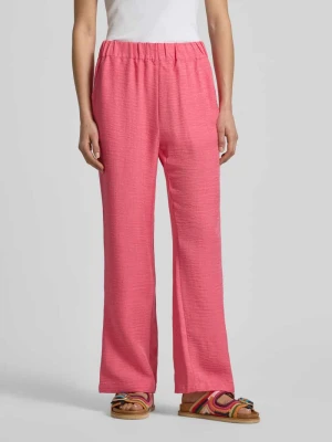 spodnie w tkaninie stylizowanej na denim model 'CHARISSA' Soyaconcept