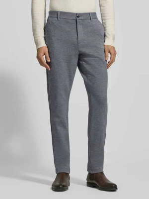 Spodnie wąskie o kroju relaxed fit z czystej bawełny model ‘HARLEM’ Tommy Hilfiger