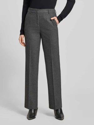 Spodnie wąskie z mieszanki wełny Marc O'Polo