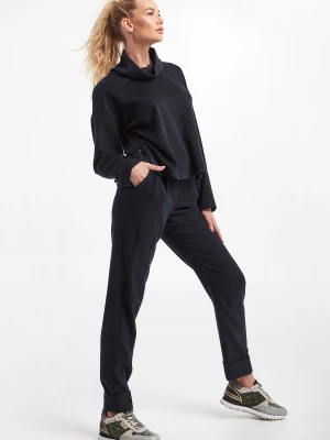 Spodnie wełniane damskie EMPORIO ARMANI