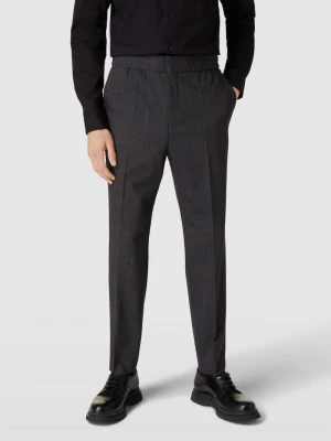 Spodnie wełniane z częściowo elastycznym pasem model ‘Howard’ HUGO